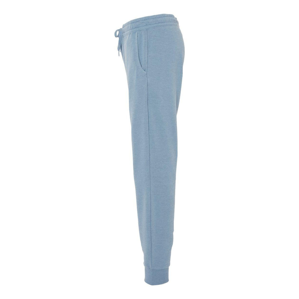 Misty Blue - Side - Independent Trading Co. Women's California Wave Wash Sweatpants