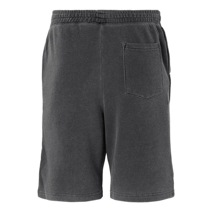 Pigment Black - Back - Independent Trading Co. Pigment-Dyed Fleece Shorts