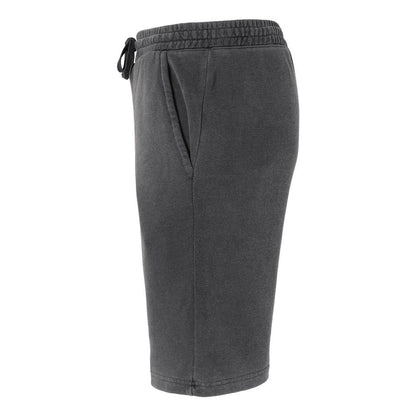 Pigment Black - Side - Independent Trading Co. Pigment-Dyed Fleece Shorts
