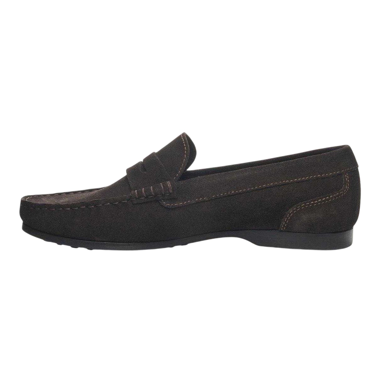 Dark Brown - Lifestyle - Sebago Mens Byron Suede Loafers