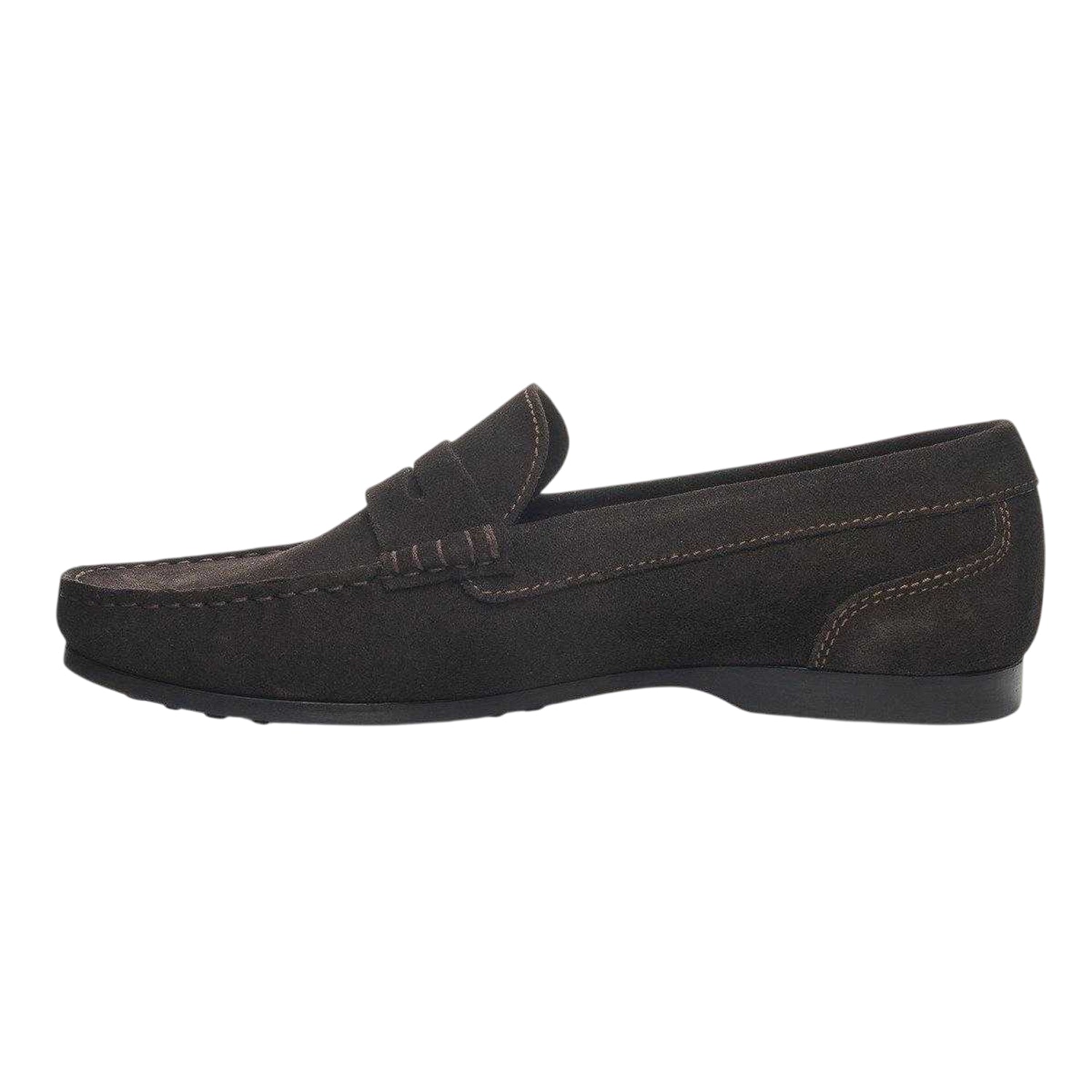 Dark Brown - Lifestyle - Sebago Mens Byron Suede Loafers