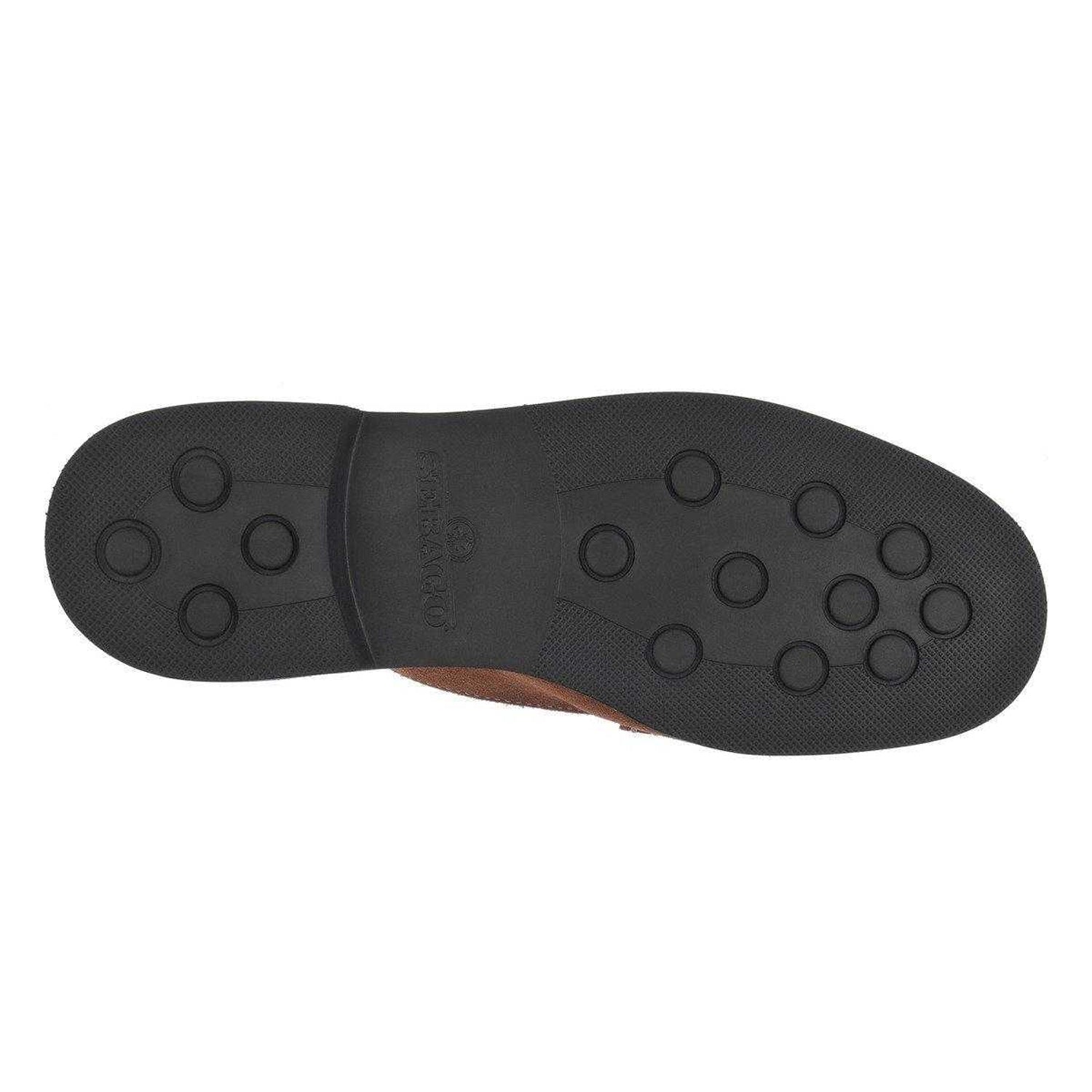 Brown Cognac - Lifestyle - Sebago Womens-Ladies Dan Flesh Out Suede Sandals