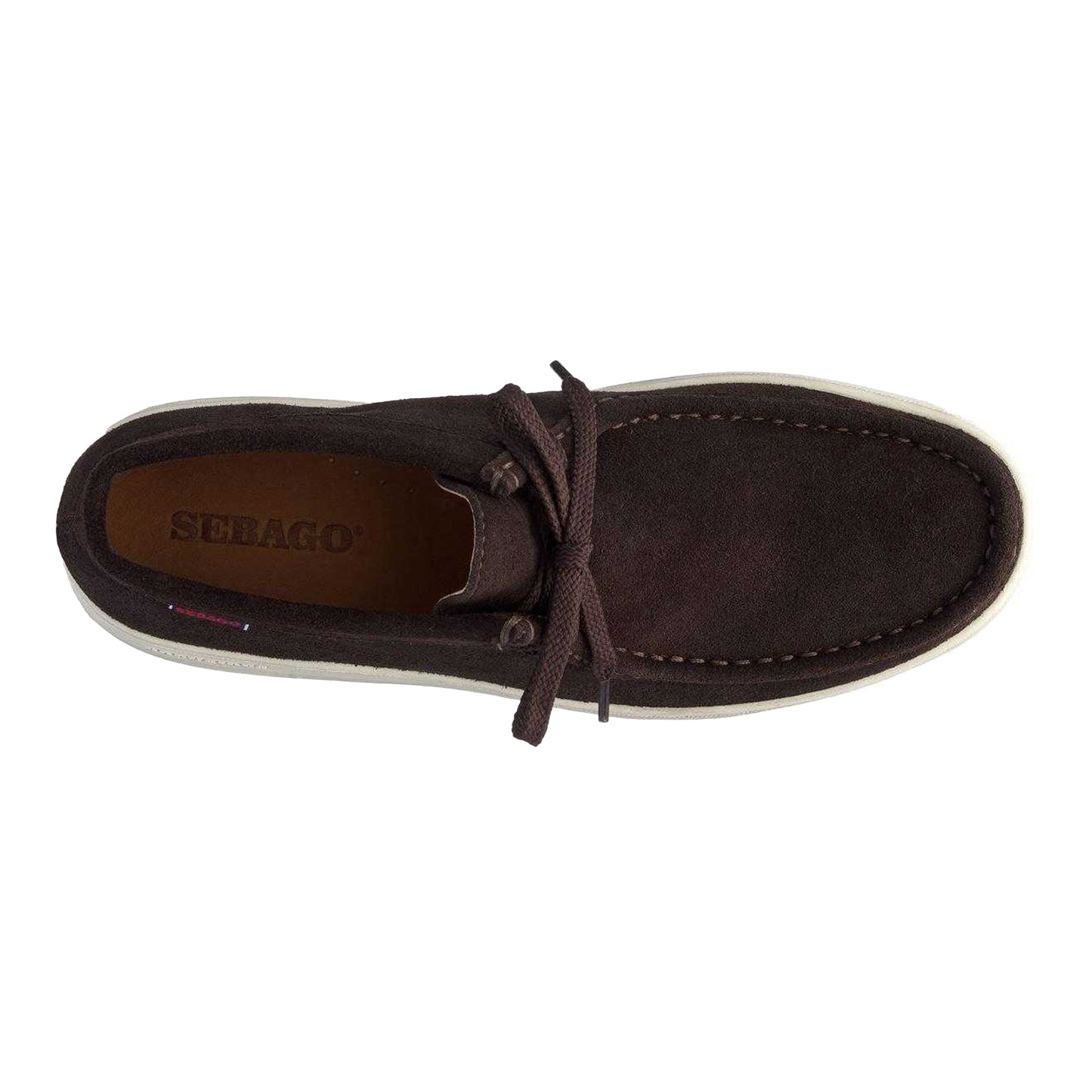 Dark Brown - Lifestyle - Sebago Mens Harper Suede Mid Cut Trainers