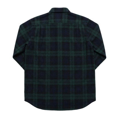 Blackwatch - Back - Sebago Mens Sheetbend Tartan Long-Sleeved Shirt