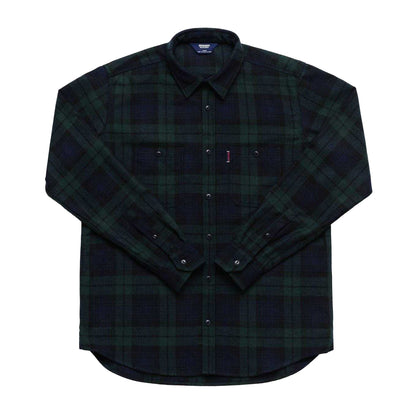 Blackwatch - Front - Sebago Mens Sheetbend Tartan Long-Sleeved Shirt