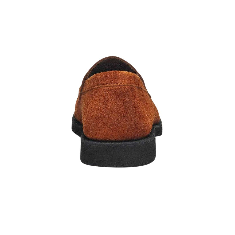 Brown Cognac - Back - Sebago Mens Ryan Polaris Suede Loafers