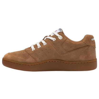 Brown Cognac-Gum - Lifestyle - Sebago Mens Hurricane Suede Trainers