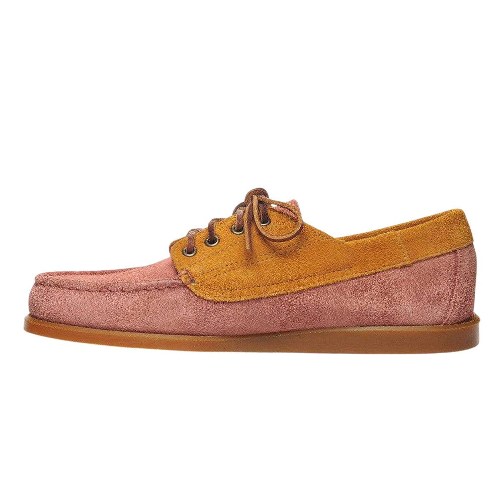 Desert Sand-Yellow Gold-Gum - Lifestyle - Sebago Mens Askook Suede Moccasins