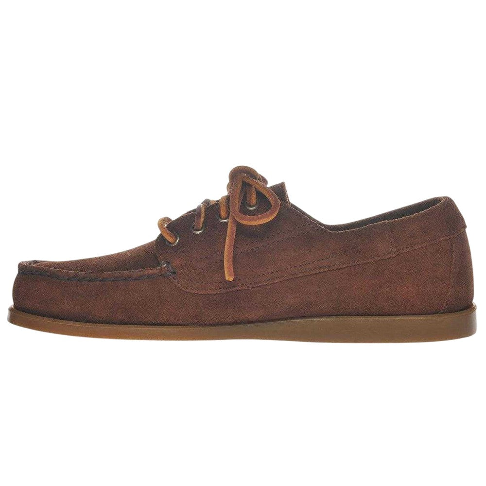 Dark Brown - Lifestyle - Sebago Mens Askook Suede Moccasins