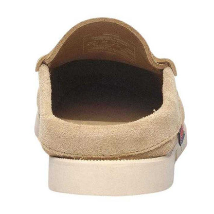 Beige Camel - Back - Sebago Womens-Ladies Omega Suede Loafers