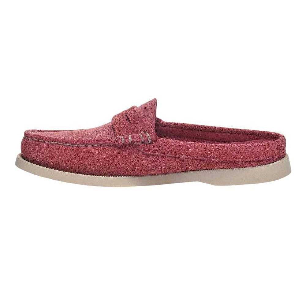 Rose Cupcake - Side - Sebago Womens-Ladies Omega Suede Loafers