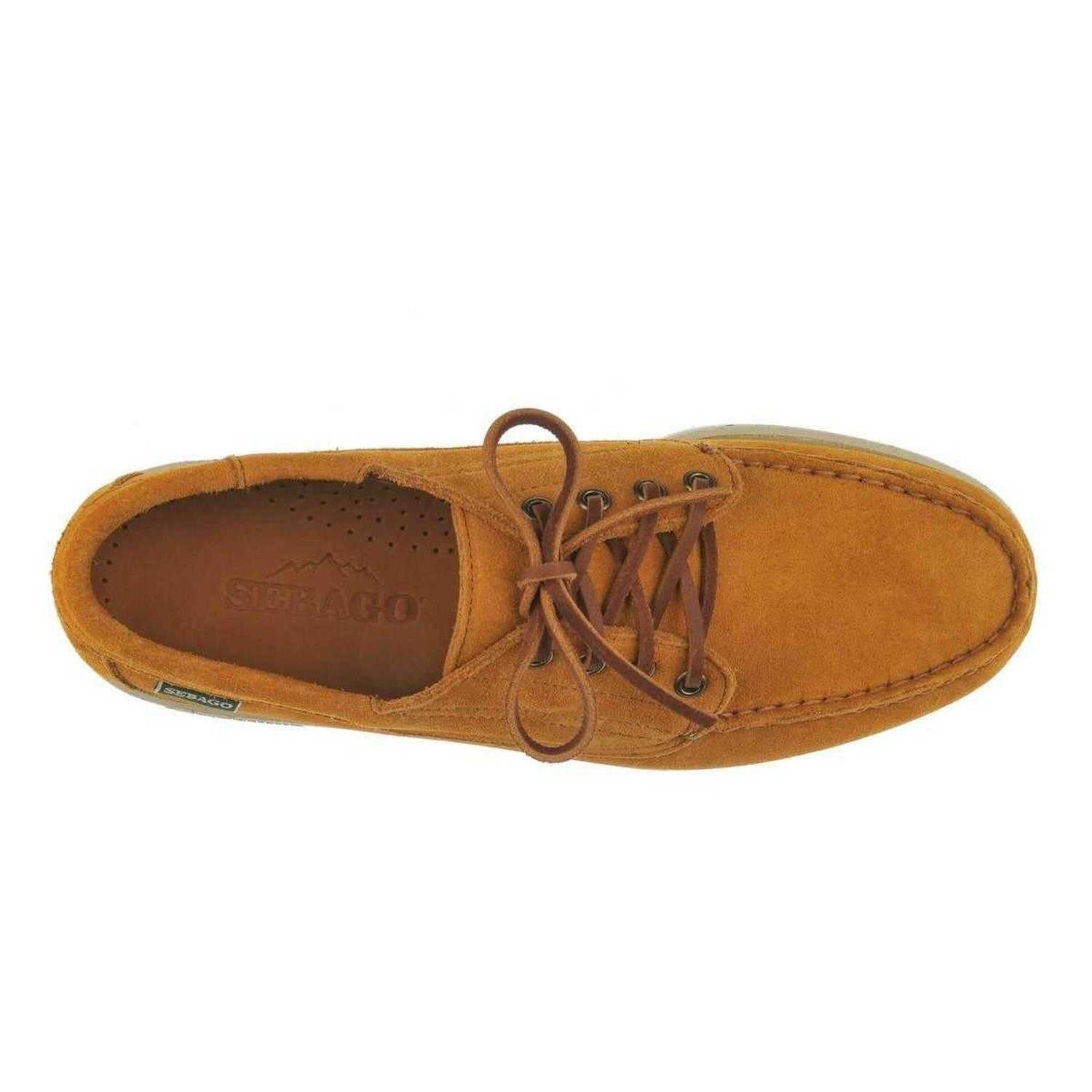 Golden Yellow-Turtledove - Lifestyle - Sebago Mens Askook Rocky Mountain 3 Suede Moccasins