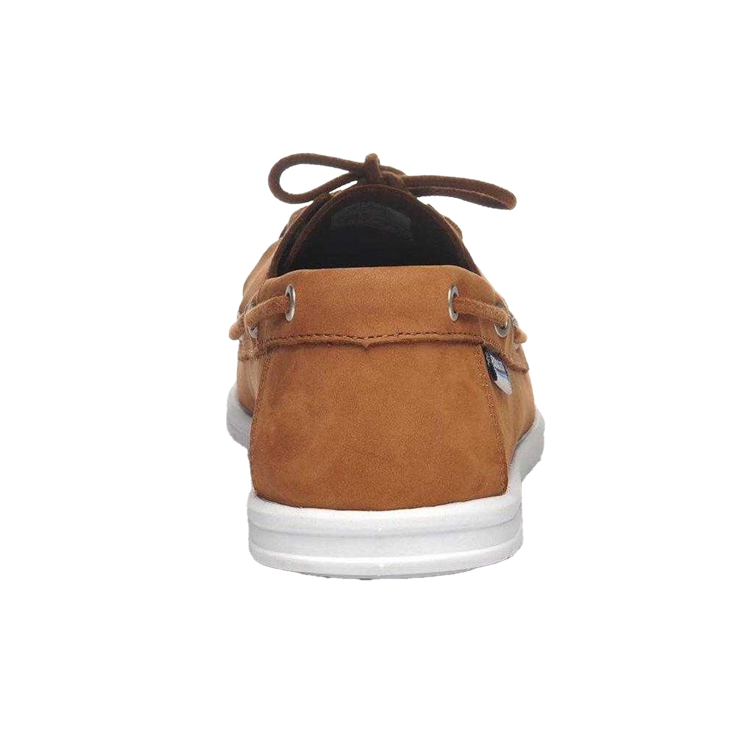 Brown Cognac - Back - Sebago Mens Oakfield Boat Shoes