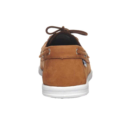 Brown Cognac - Back - Sebago Mens Oakfield Boat Shoes
