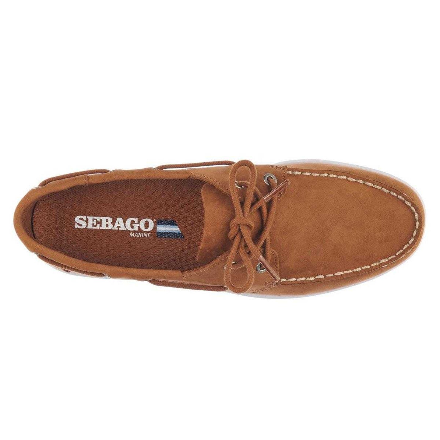 Brown Cognac - Lifestyle - Sebago Mens Oakfield Boat Shoes