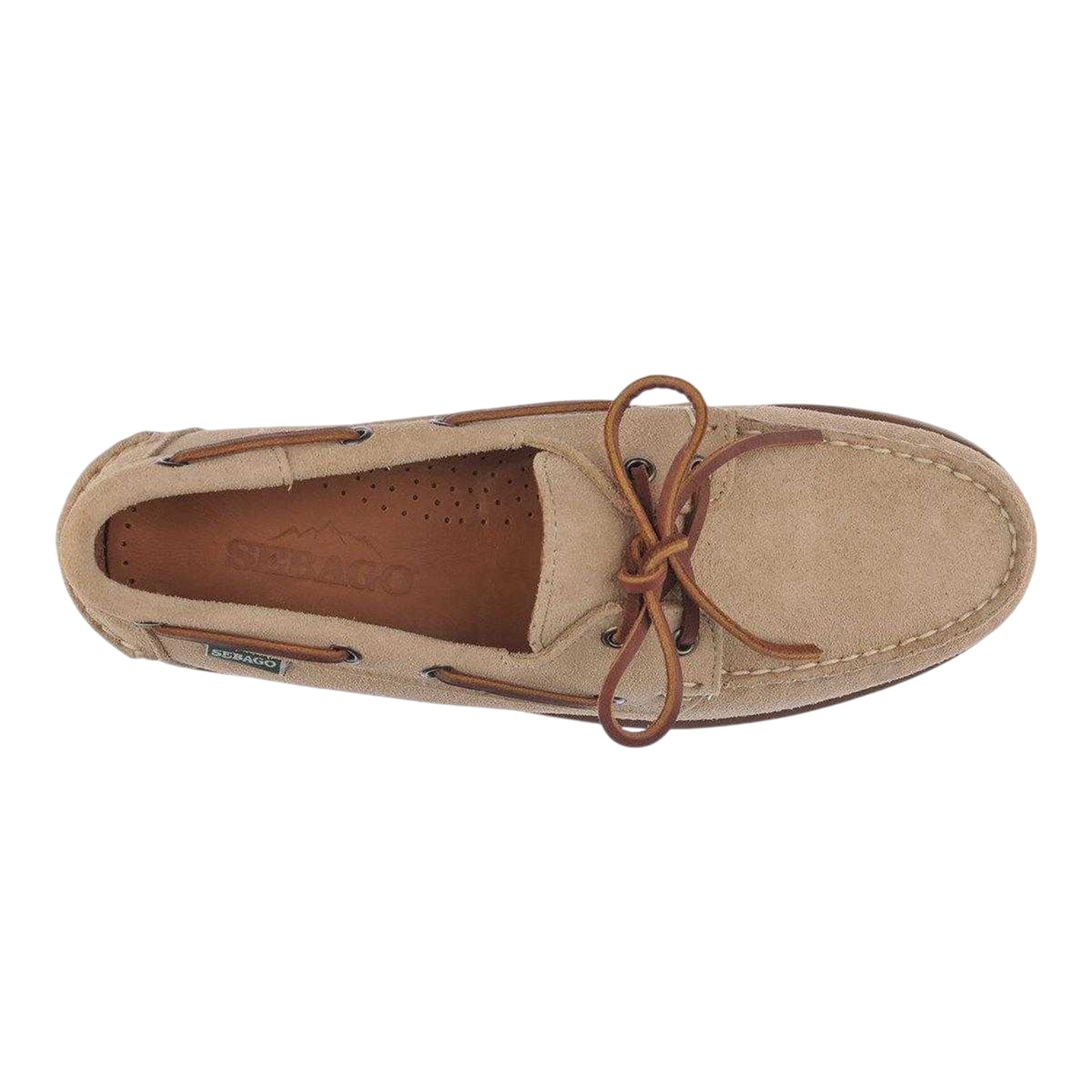 Beige Camel - Lifestyle - Sebago Mens Ranger Suede Moccasins