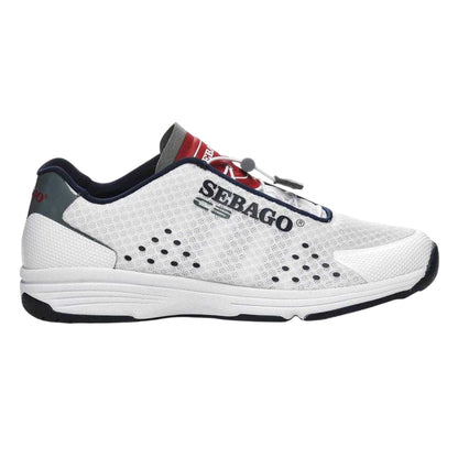 White - Front - Sebago Womens-Ladies Cyphon Technical Trainers