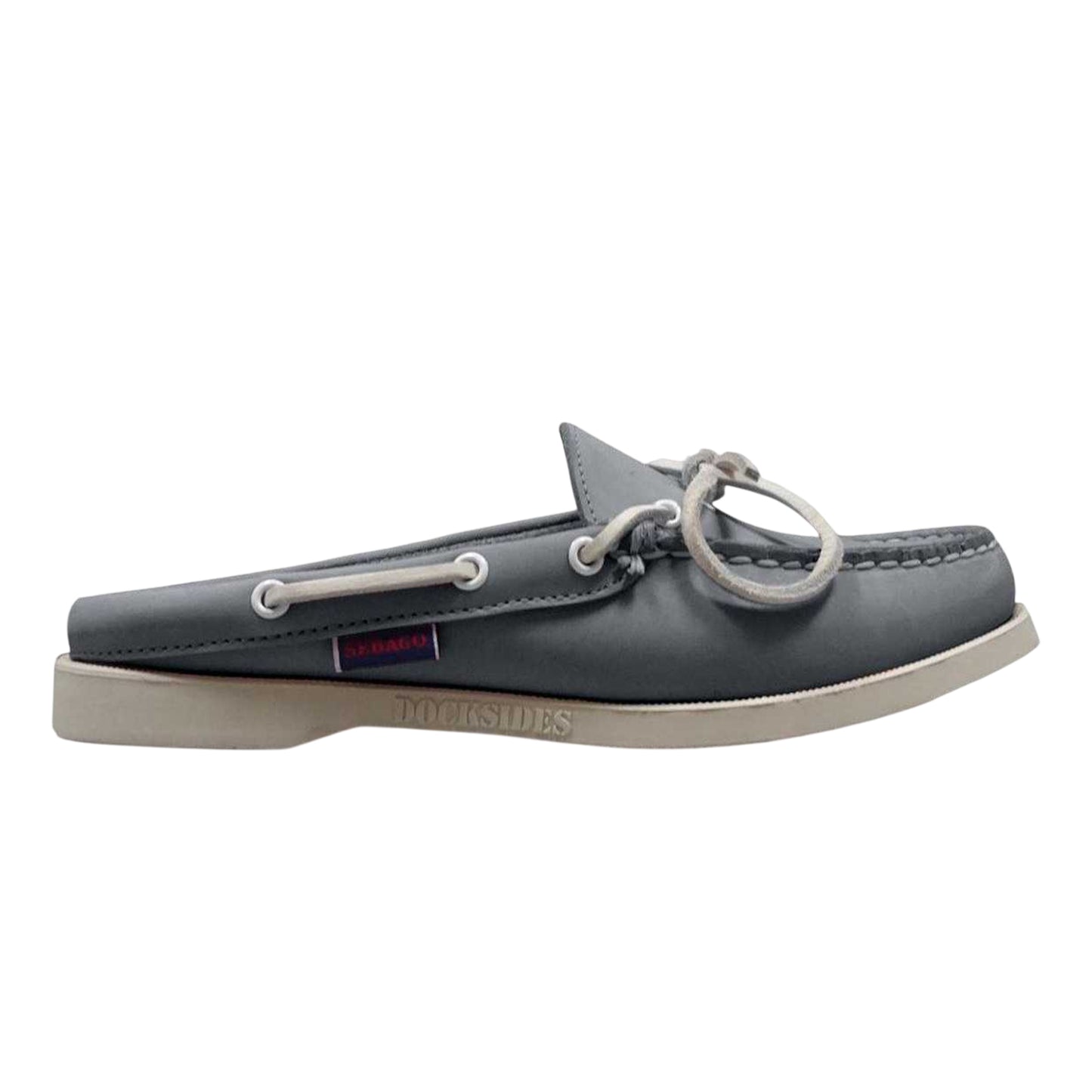 Light Blue-Blue Cielo - Front - Sebago Womens-Ladies Nubuck Clogs