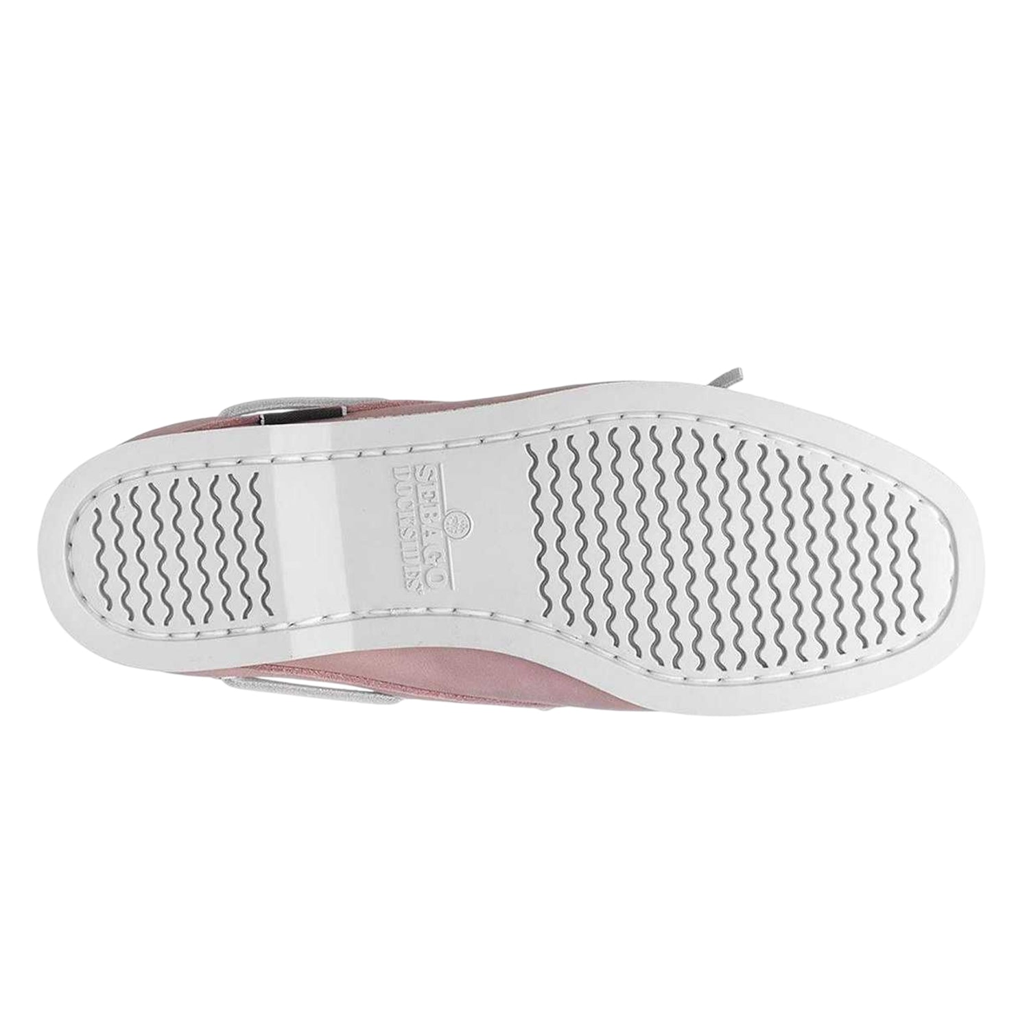 Chiffon Pink - Pack Shot - Sebago Womens-Ladies Nubuck Clogs