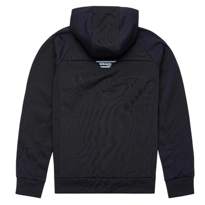 Grey - Back - Sebago Mens Crew Full Zip Hoodie