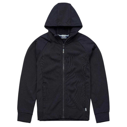 Grey - Front - Sebago Mens Crew Full Zip Hoodie