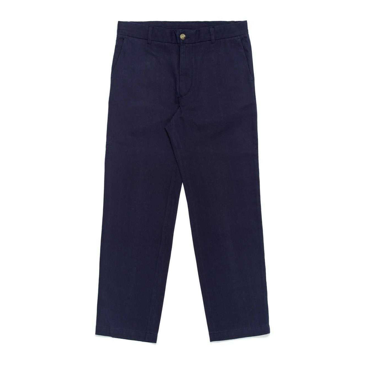 Marine Blue - Front - Sebago Mens Timber Twill Chinos