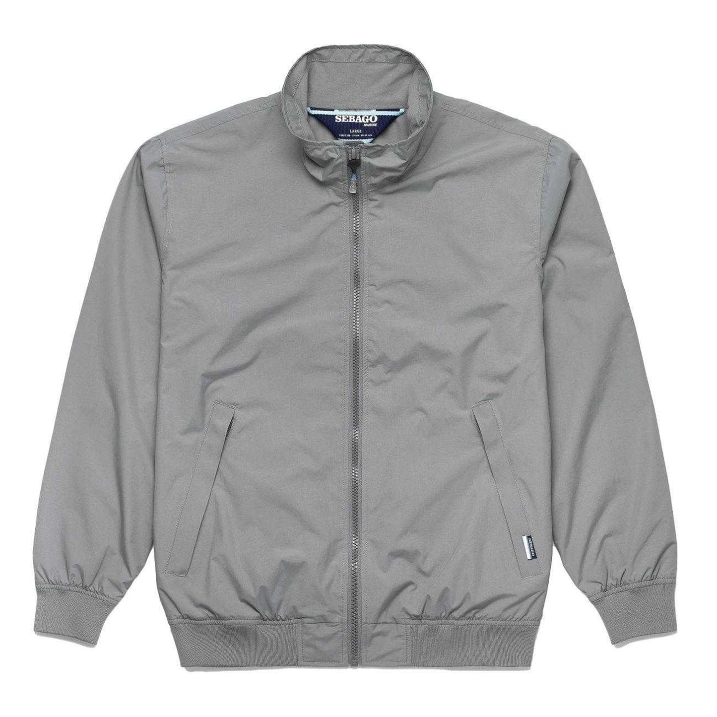 Grey - Front - Sebago Mens Crew Achab Jacket