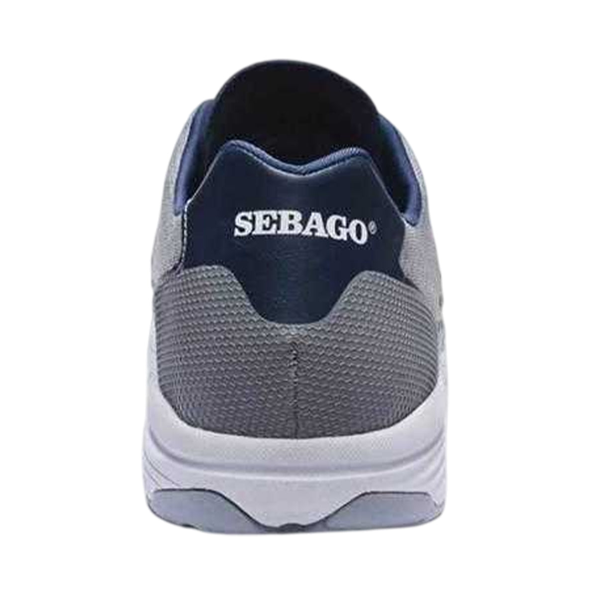 Grey-Navy - Back - Sebago Mens Cyphon Sea Sport Trainers