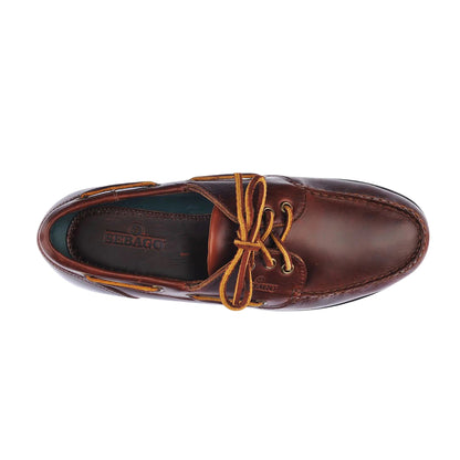 Brown - Lifestyle - Sebago Mens Askook Lug Leather Moccasins