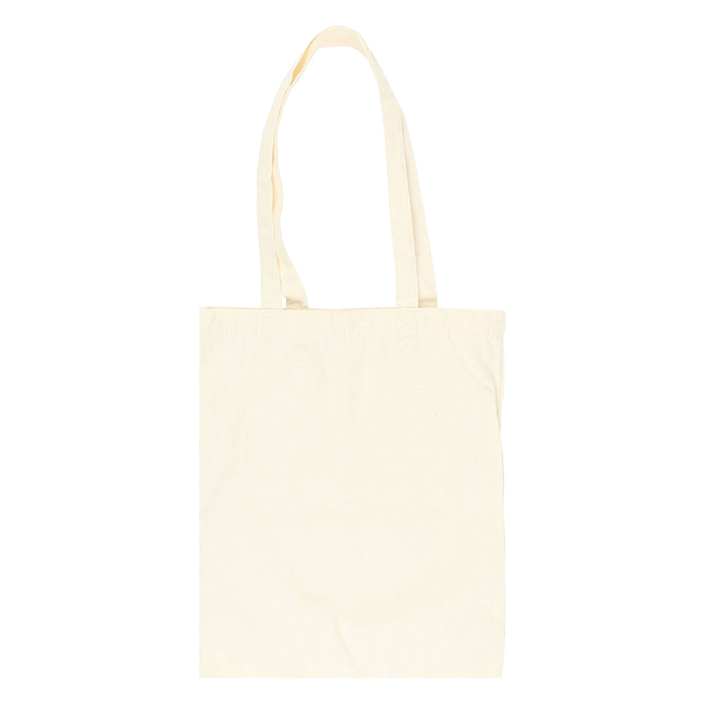 Light Beige-Black-Orange - Back - Something Different Groovy Polycotton Tote Bag