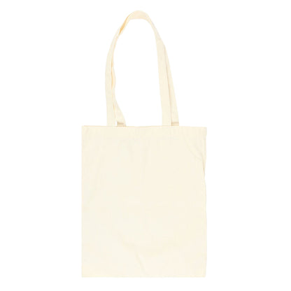 Light Beige-Black-Orange - Back - Something Different Groovy Polycotton Tote Bag