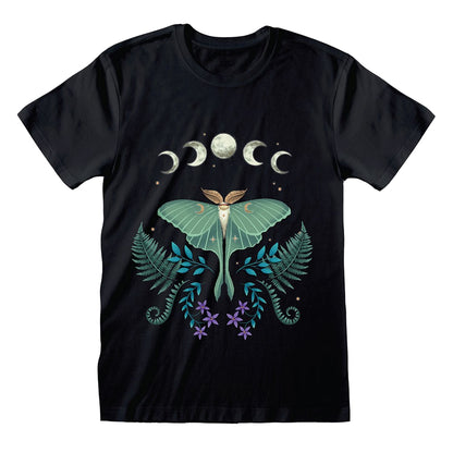 Black - Front - Something Different Unisex Adult Luna Moth T-Shirt