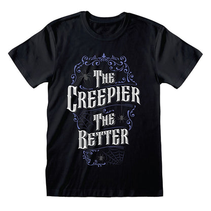 Black - Front - Something Different Unisex Adult The Creepier The Better T-Shirt