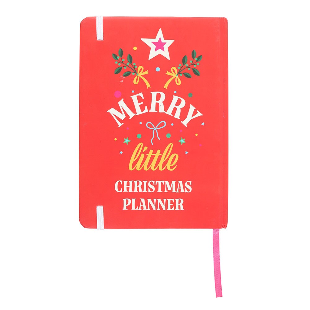 Red - Back - Something Different Merry Little Christmas Planner