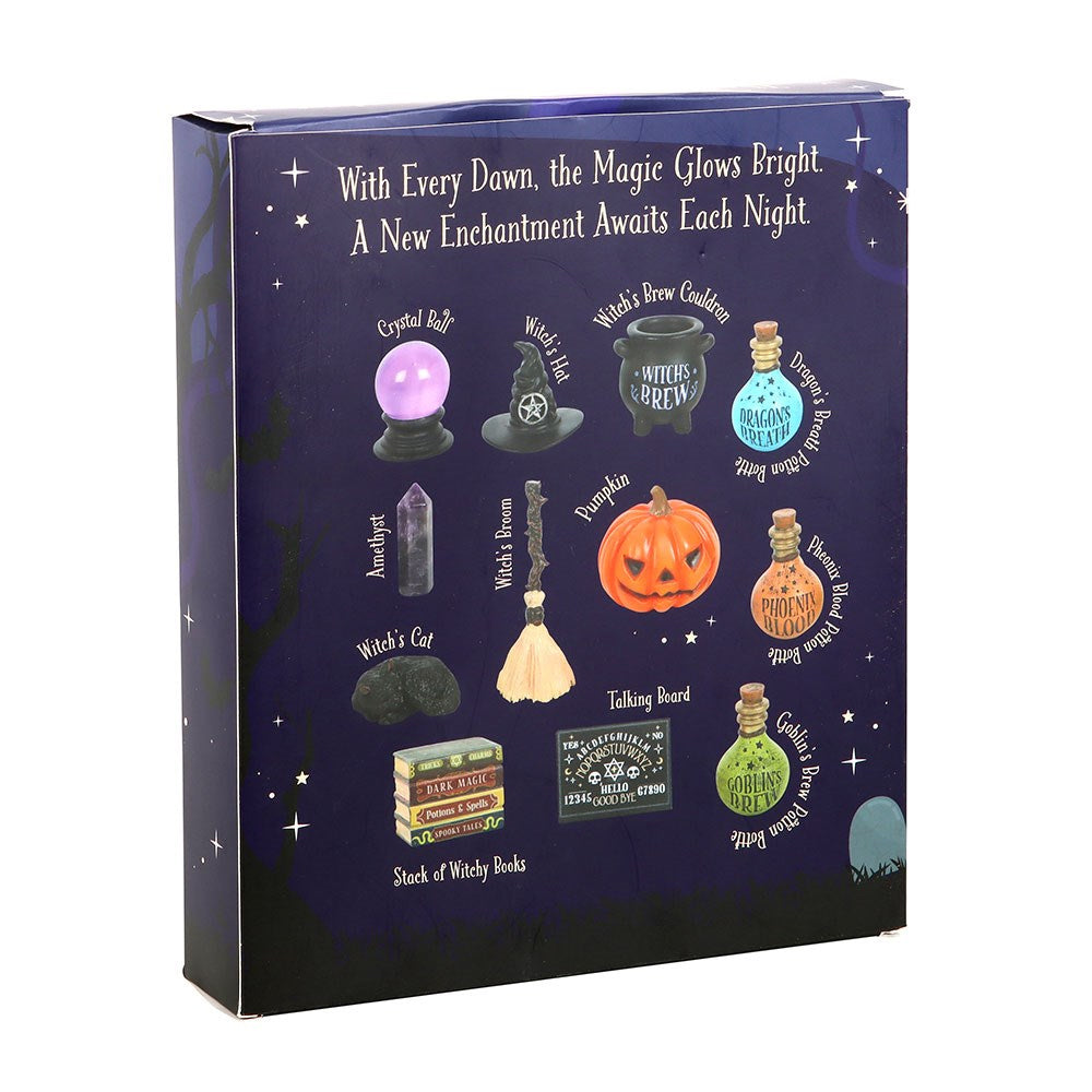 Black-Blue-Golden - Side - Something Different Shelf Of Shadows 12 Day Halloween Advent Calendar