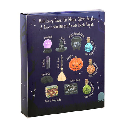 Black-Blue-Golden - Side - Something Different Shelf Of Shadows 12 Day Halloween Advent Calendar