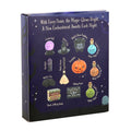 Black-Blue-Golden - Side - Something Different Shelf Of Shadows 12 Day Halloween Advent Calendar