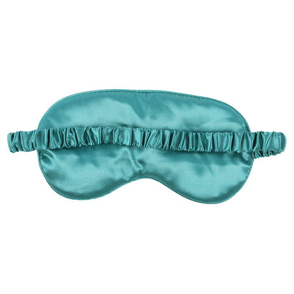 Blue-Red - Back - Something Different Holly Jolly Satin Sleep Mask
