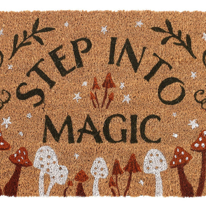 Multicoloured - Side - Something Different Step Into Magic Door Mat