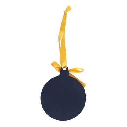 Navy-Gold - Back - Something Different Silent Nights Starry Skies Bauble