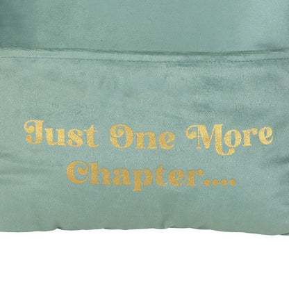 Pale Green - Side - Something Different Just One More Chapter Pocket Cushion