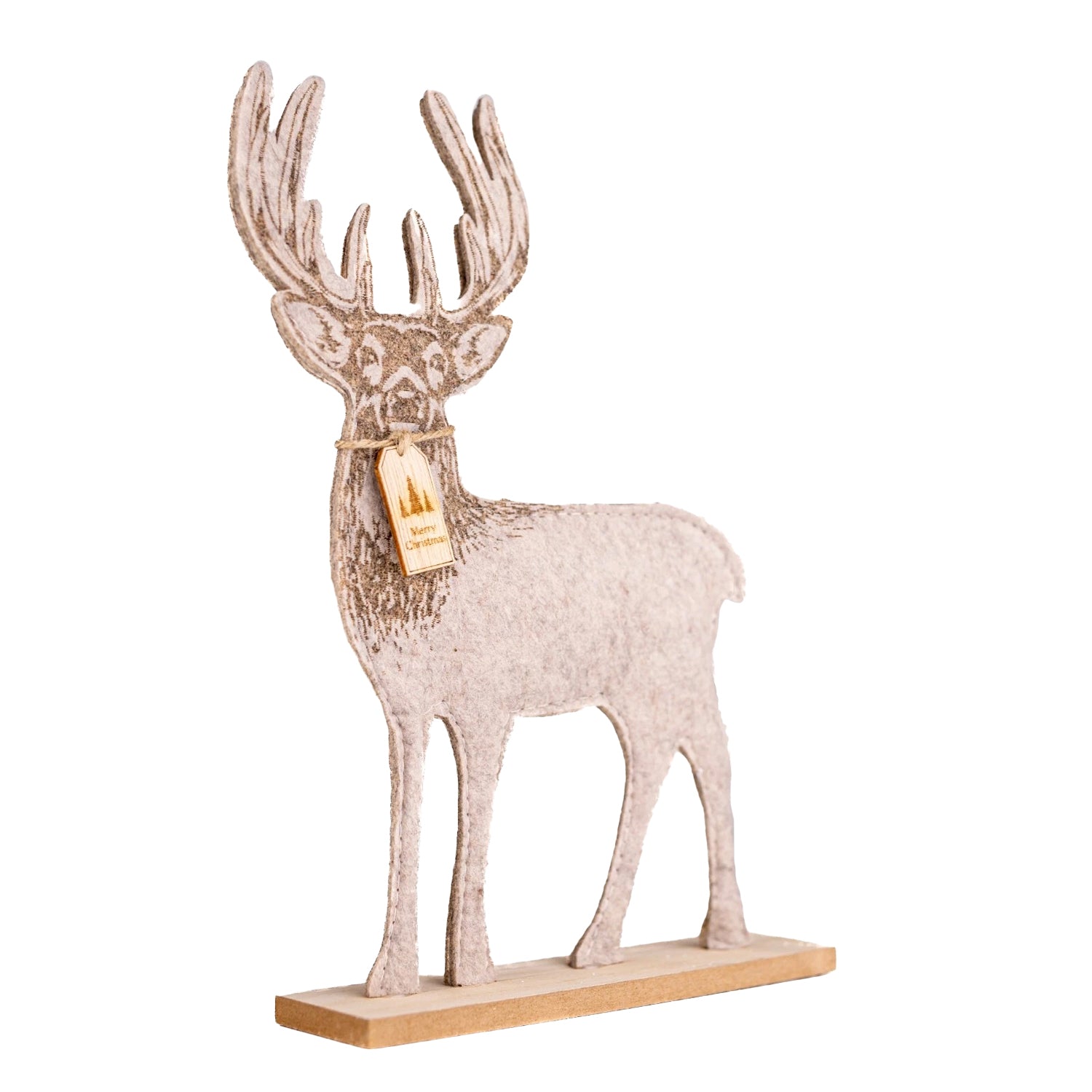 Brown - Side - Something Different Reindeer Decoration