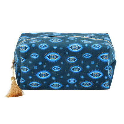 Blue - Back - Something Different All Seeing Eye Toiletry Bag