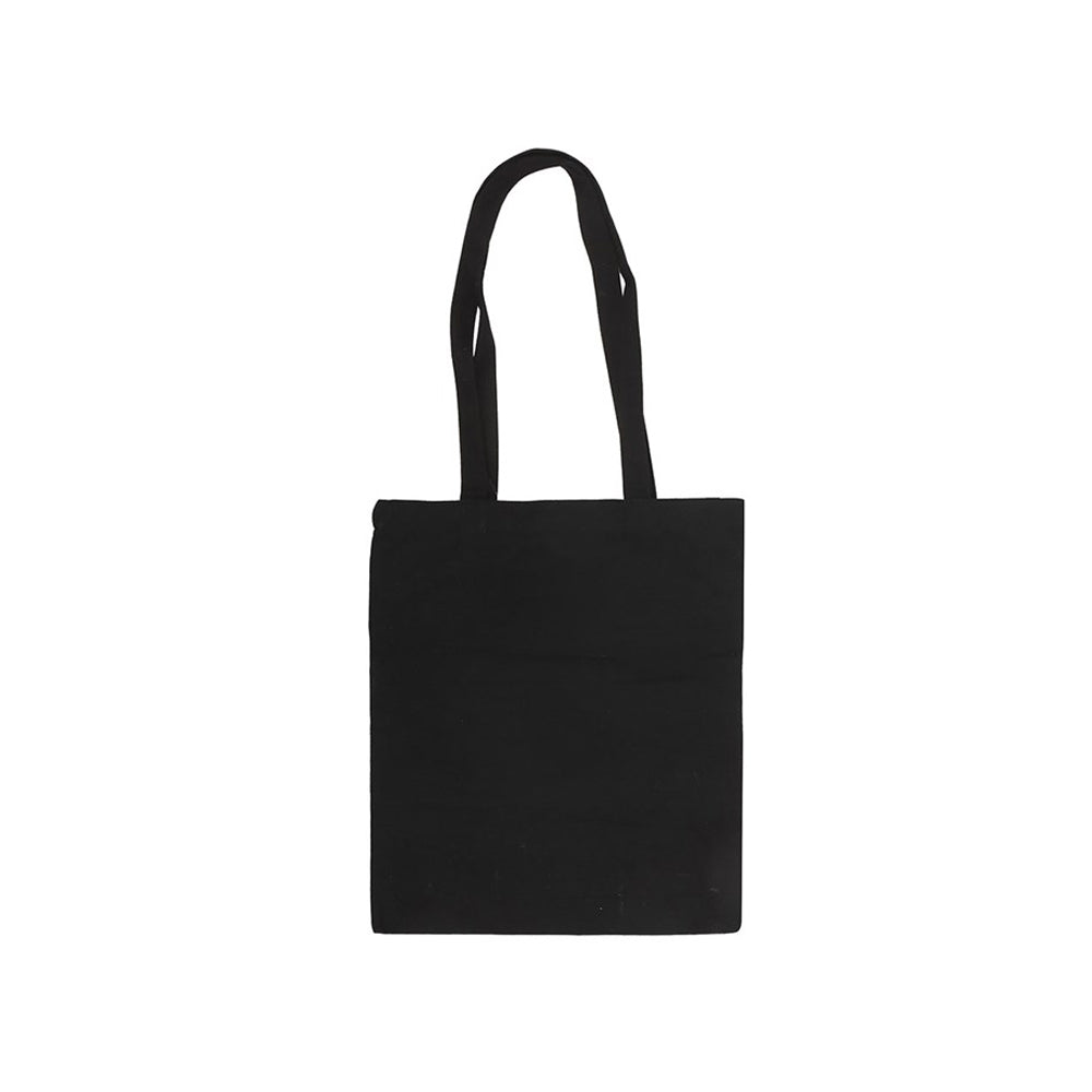 Black-Red - Back - Something Different Just One More Shop Polycotton Tote Bag