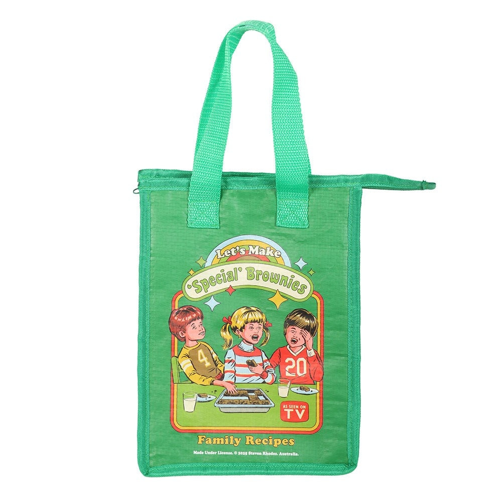 Green - Side - Steven Rhodes Let´s Make Brownies Lunch Bag