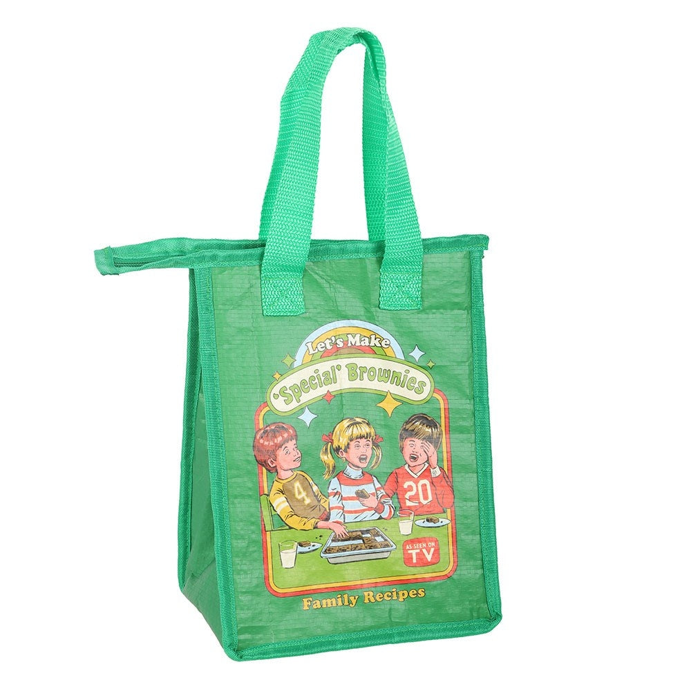 Green - Back - Steven Rhodes Let´s Make Brownies Lunch Bag
