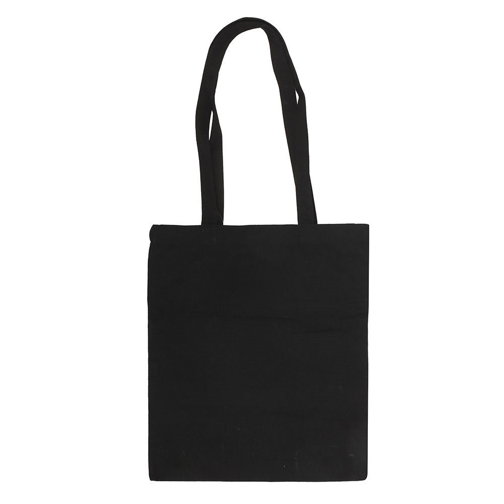 Black-Pink - Back - Something Different Butterfly Polycotton Tote Bag