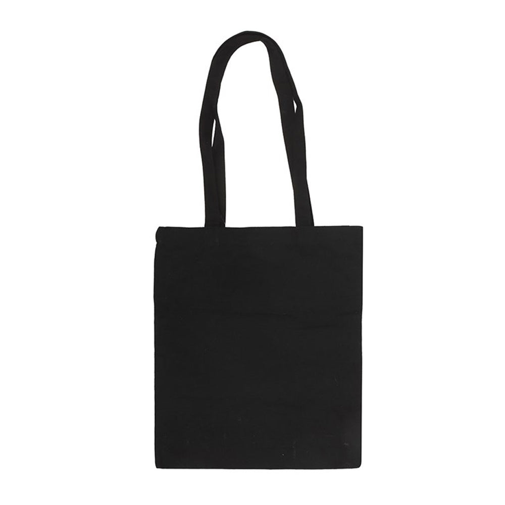 Black-White - Back - Something Different Checkerboard Tote Bag