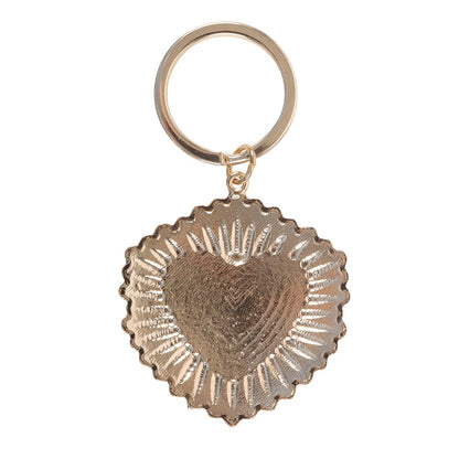 Red - Back - Something Different Sacred Heart Keyring