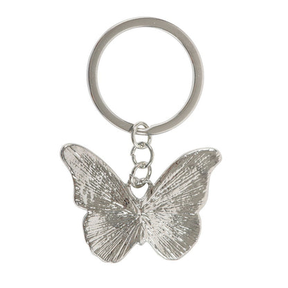 White - Back - Something Different Butterfly Keyring